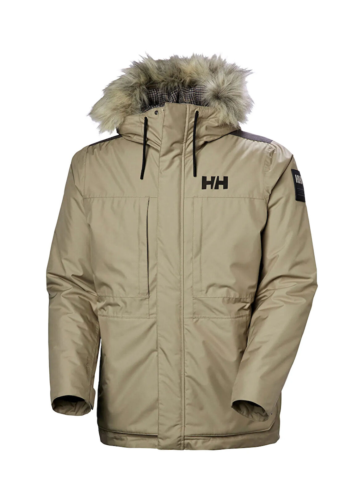 Helly Hansen HHA.53995_HHA.757_COASTAL 3.0 PARKA Bej Normal Düz Erkek Kaban