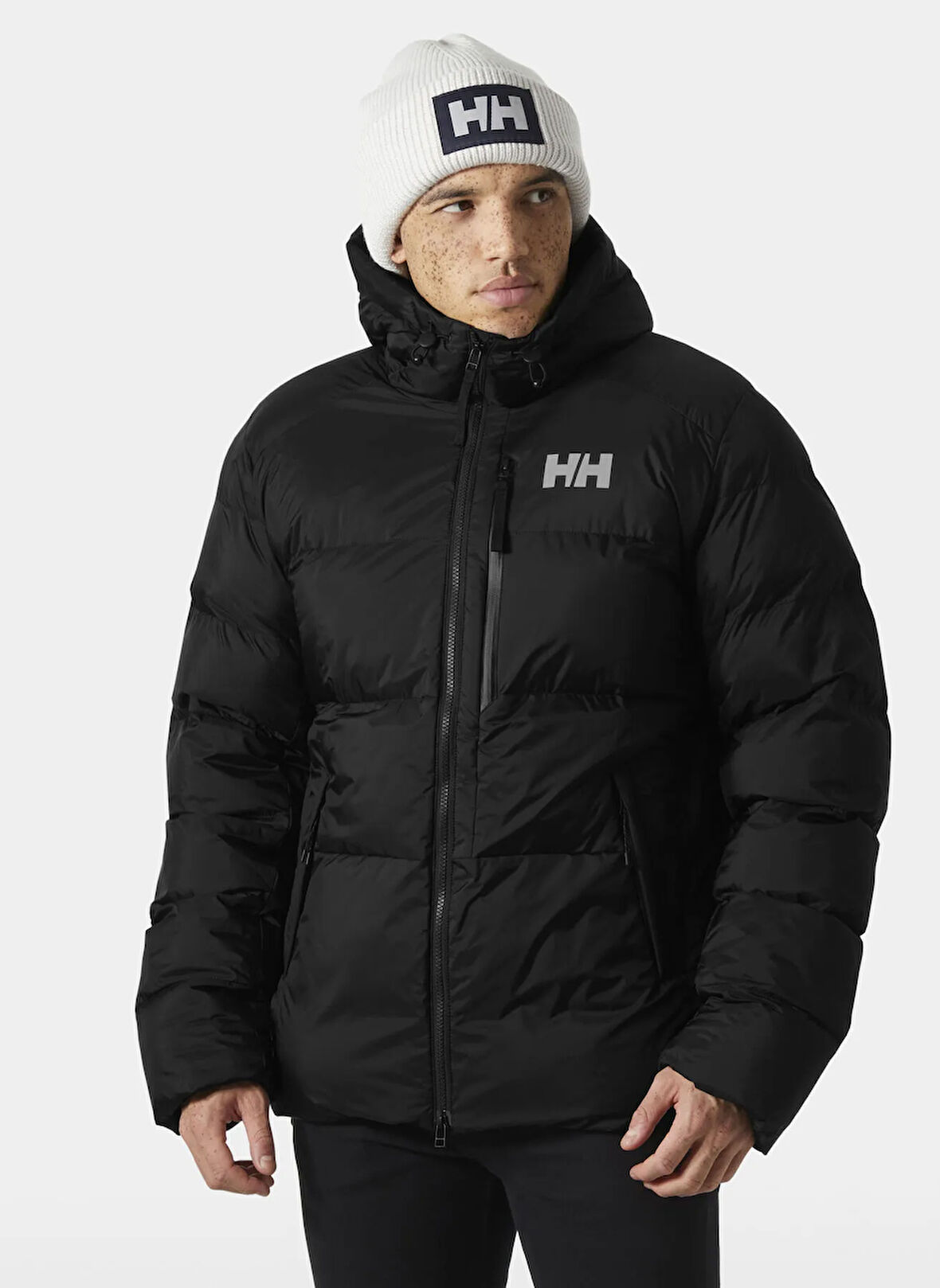 Helly Hansen HHA.54514_HHA.990_ACTIVE WINTER Siyah Düz Erkek Mont