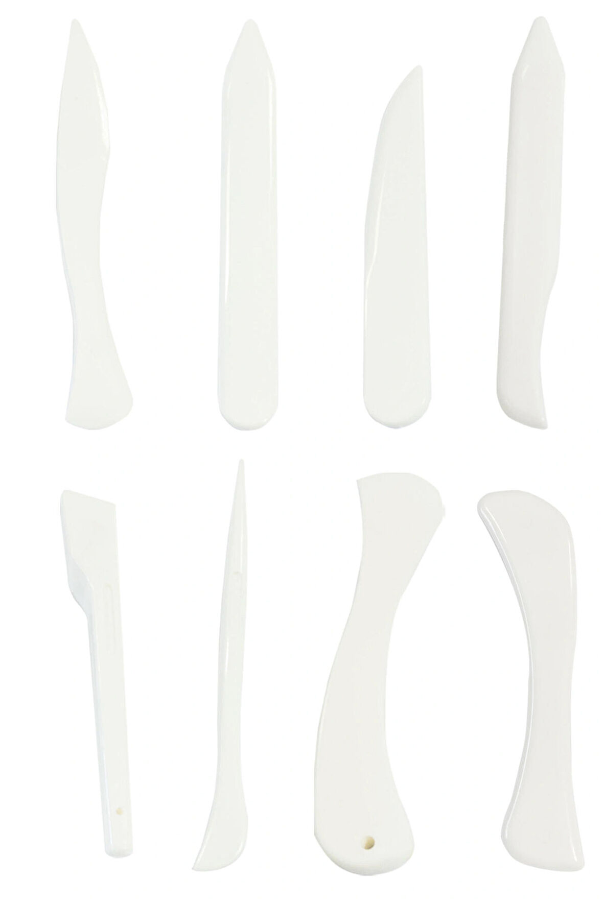 8’li Mücellit Katlama Aparatı Seti – Kağıt ve Deri Katlayıcı Malzemesi