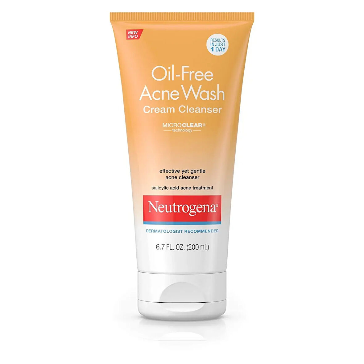 Neutrogena (%2 Salisilik Asitli) Akne Yüz Krem Temizleyici 6.7 fl. oz