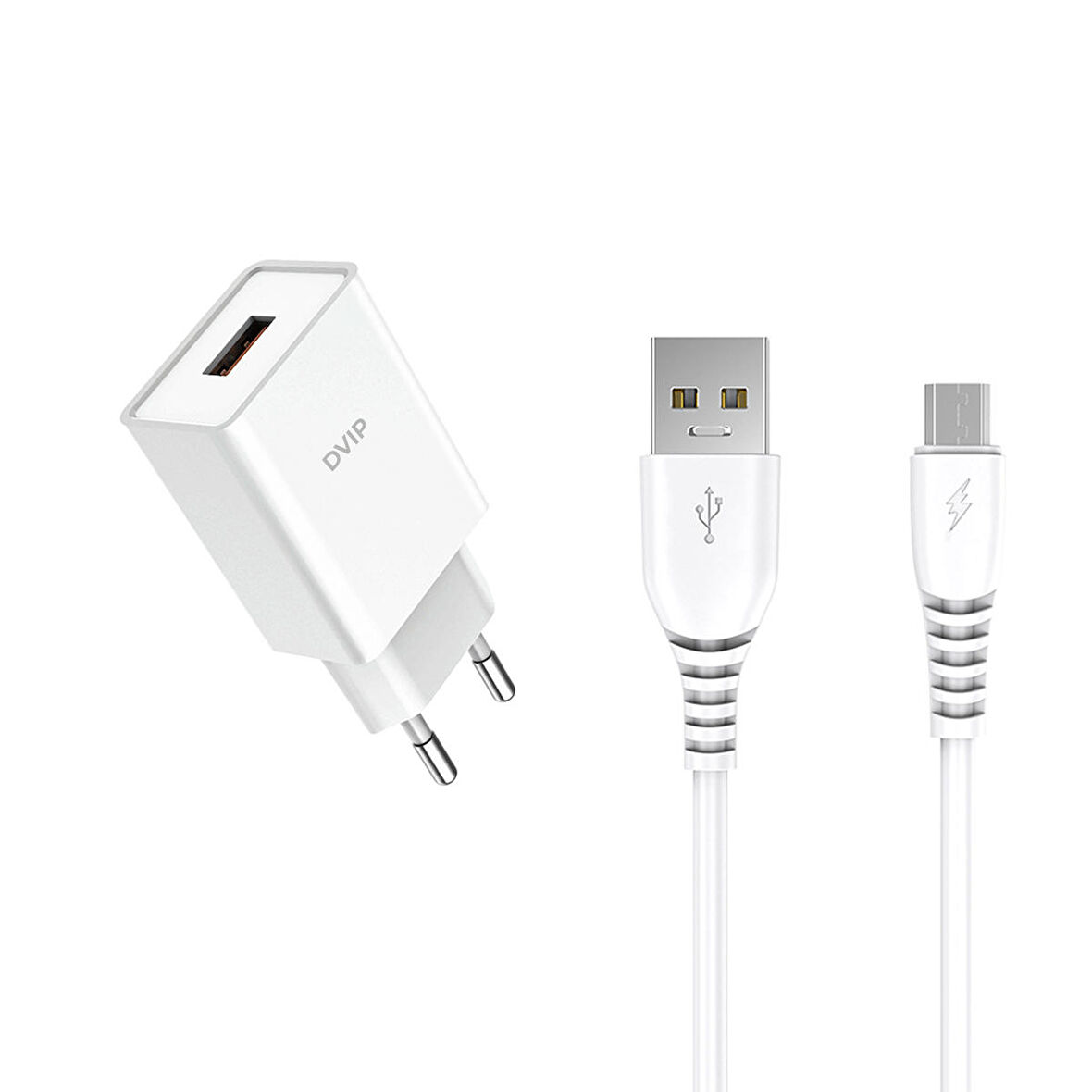 Dvıp Y100M USB Hızlı Şarj Aleti Beyaz