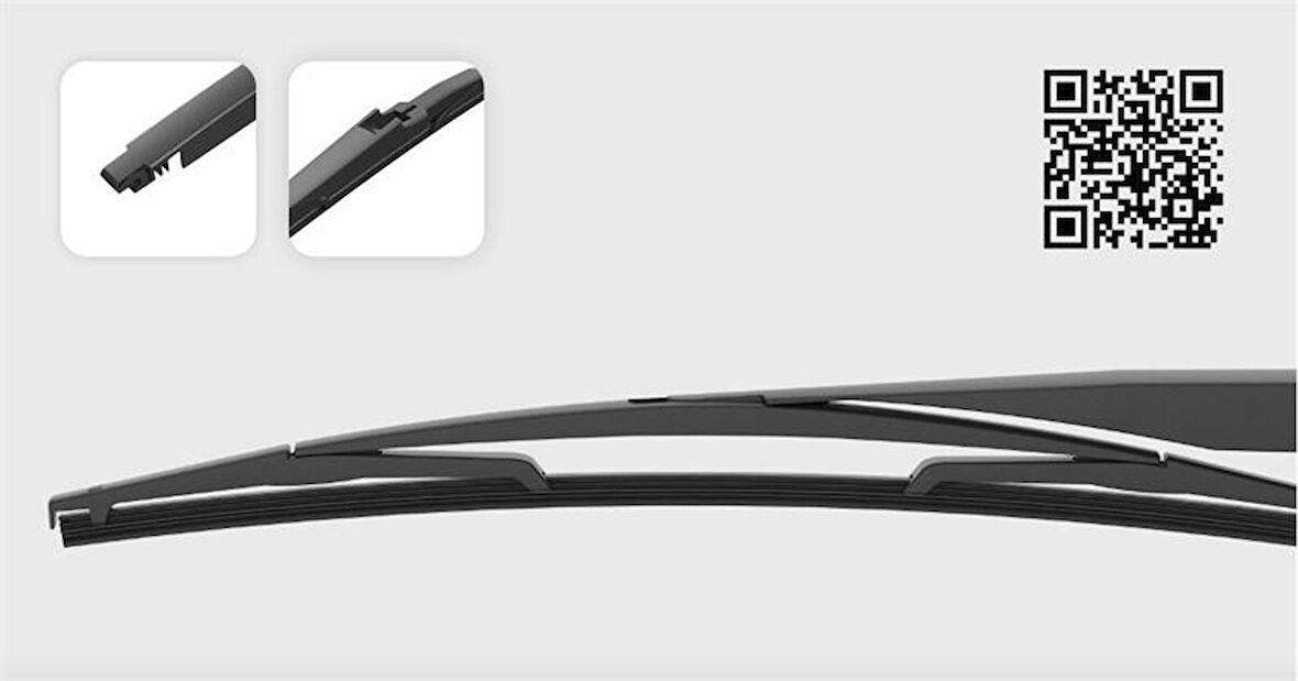 SİLECEK SÜPÜRGESİ ARKA (300MM) OPEL ASTRA J (01/10>), ASTRA GTC (11/11>), ASTRA SPORTS TOURER (01/11 >), ASTRA K (09/15>)