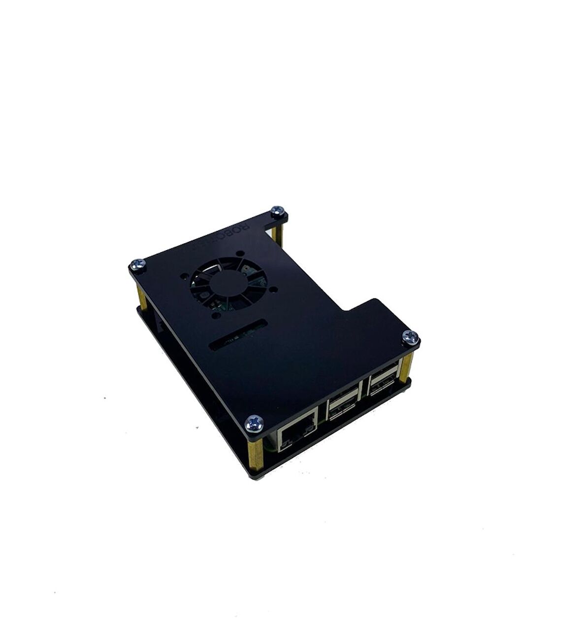 Robotistan Raspberry Pi 3-4 Uyumlu Muhafaza Kutusu - Asi