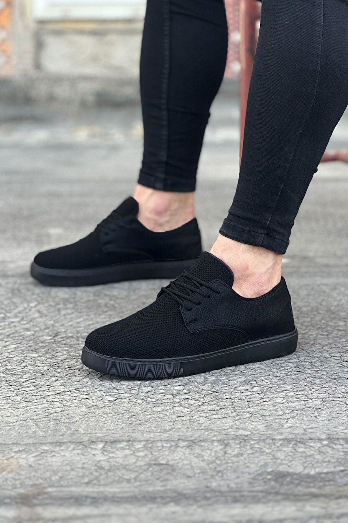 Celira HS016 Kömür Triko Erkek Casual Ayakkabı