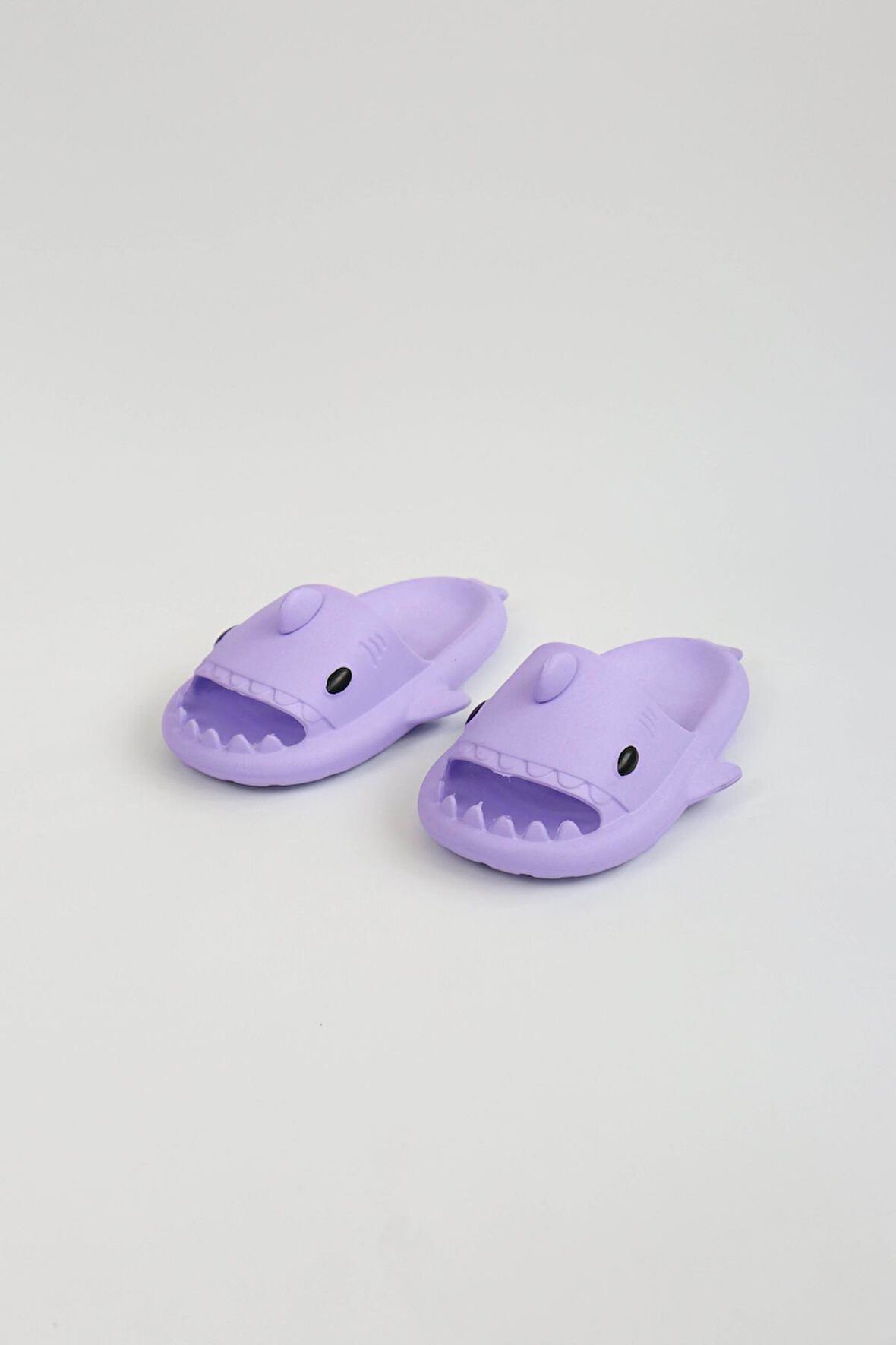 Celira HS00 Köpekbalığı Mor Unisex Tam Ortopedik Terlik Shark Slides