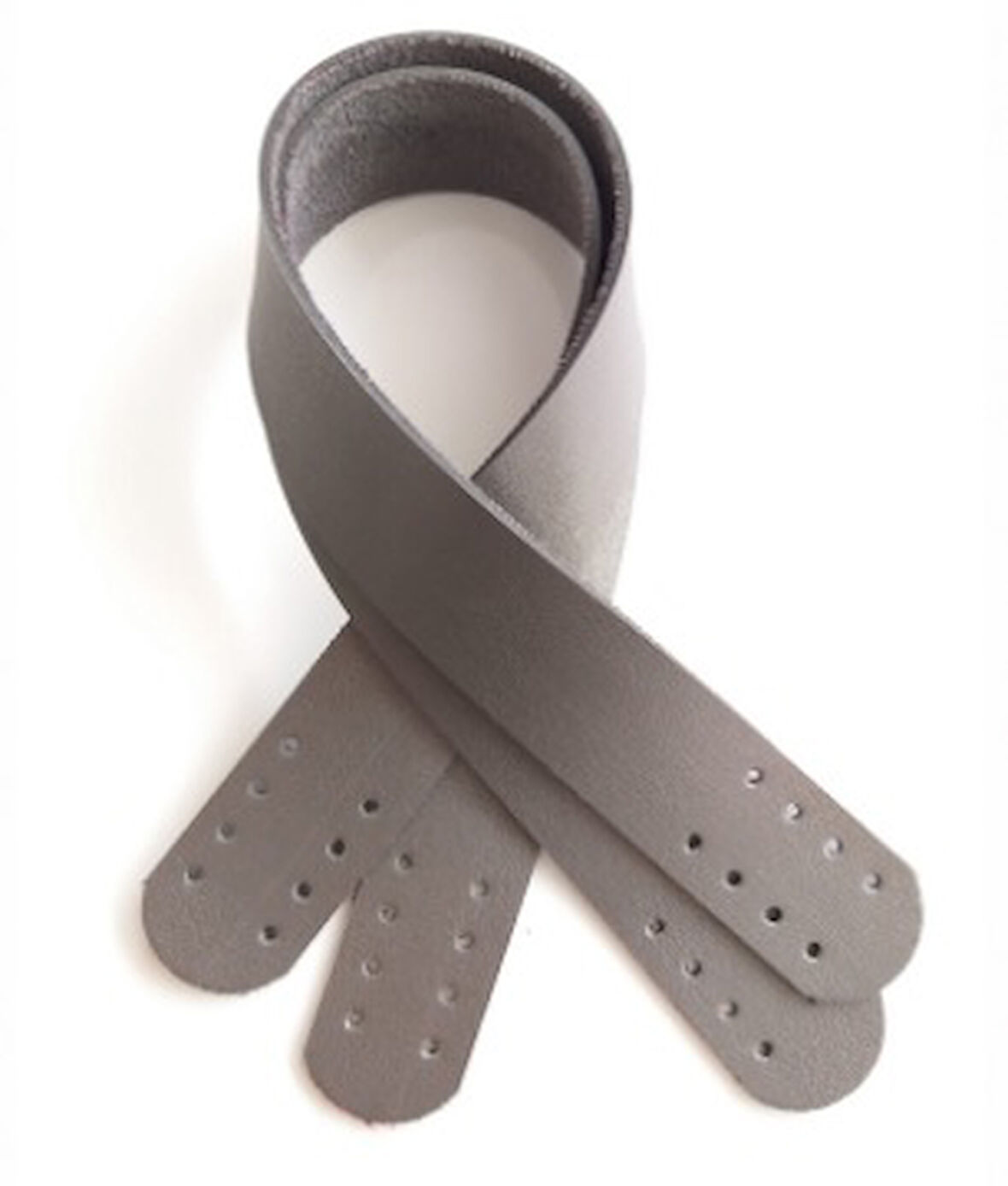 Çanta Aksesuar Suni Deri El Çanta Sapı 35 Cm Gri