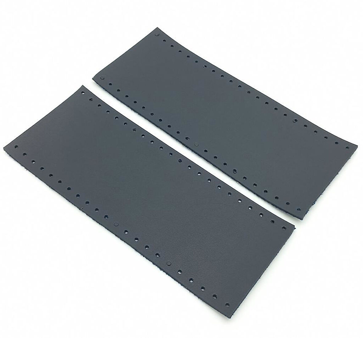 Çanta Aksesuar Suni Deri Tutma Sapı Lacivert Simit Sap 17x7.5 Cm