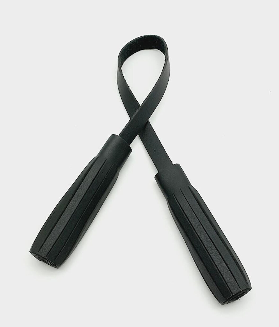 Çanta Aksesuar Suni Deri Siyah İkili Düz Püskül