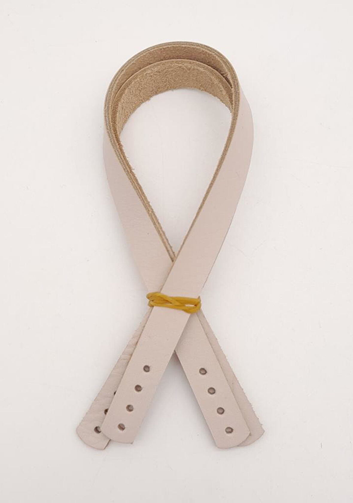 Çanta Aksesuar Gerçek Deri 35X1.2 Cm Bej Renk Çanta Sapı