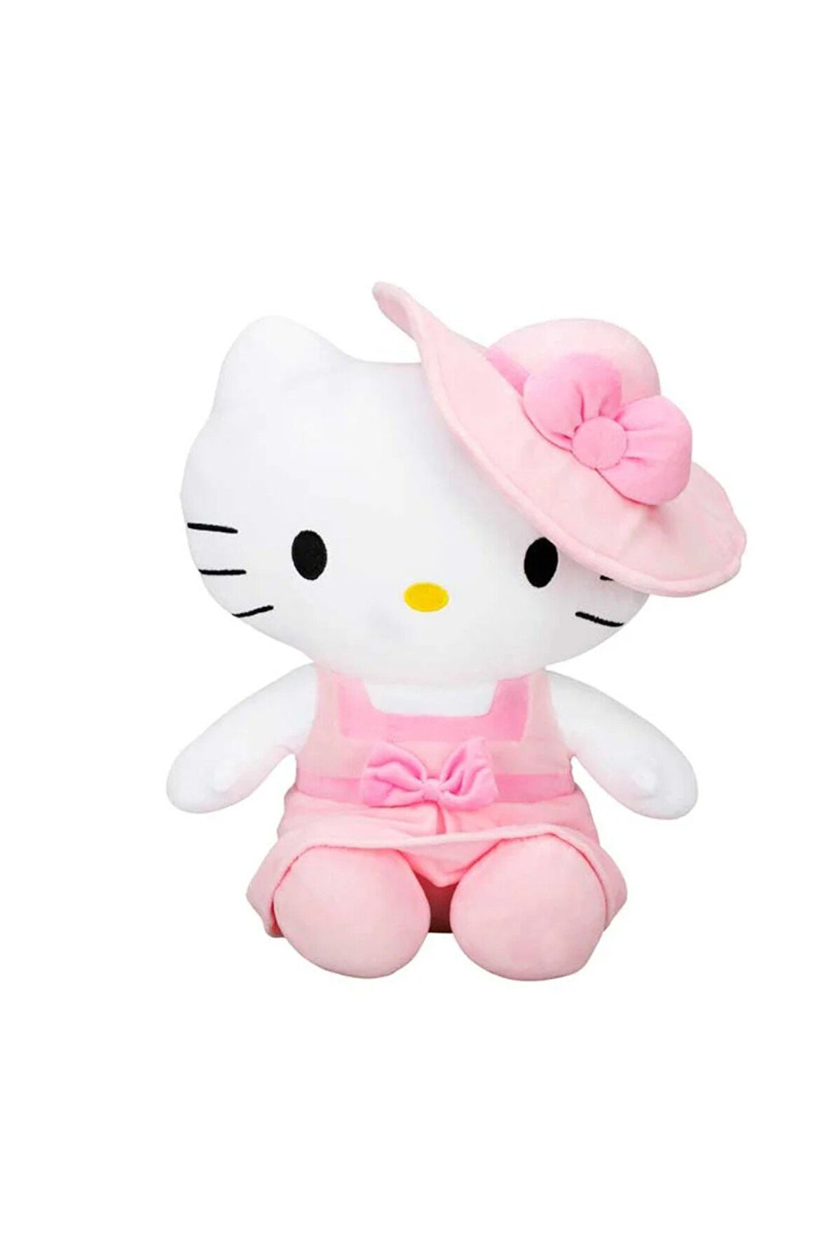 Hello Kitty Şapkalı Peluş Oyuncak - 36 cm