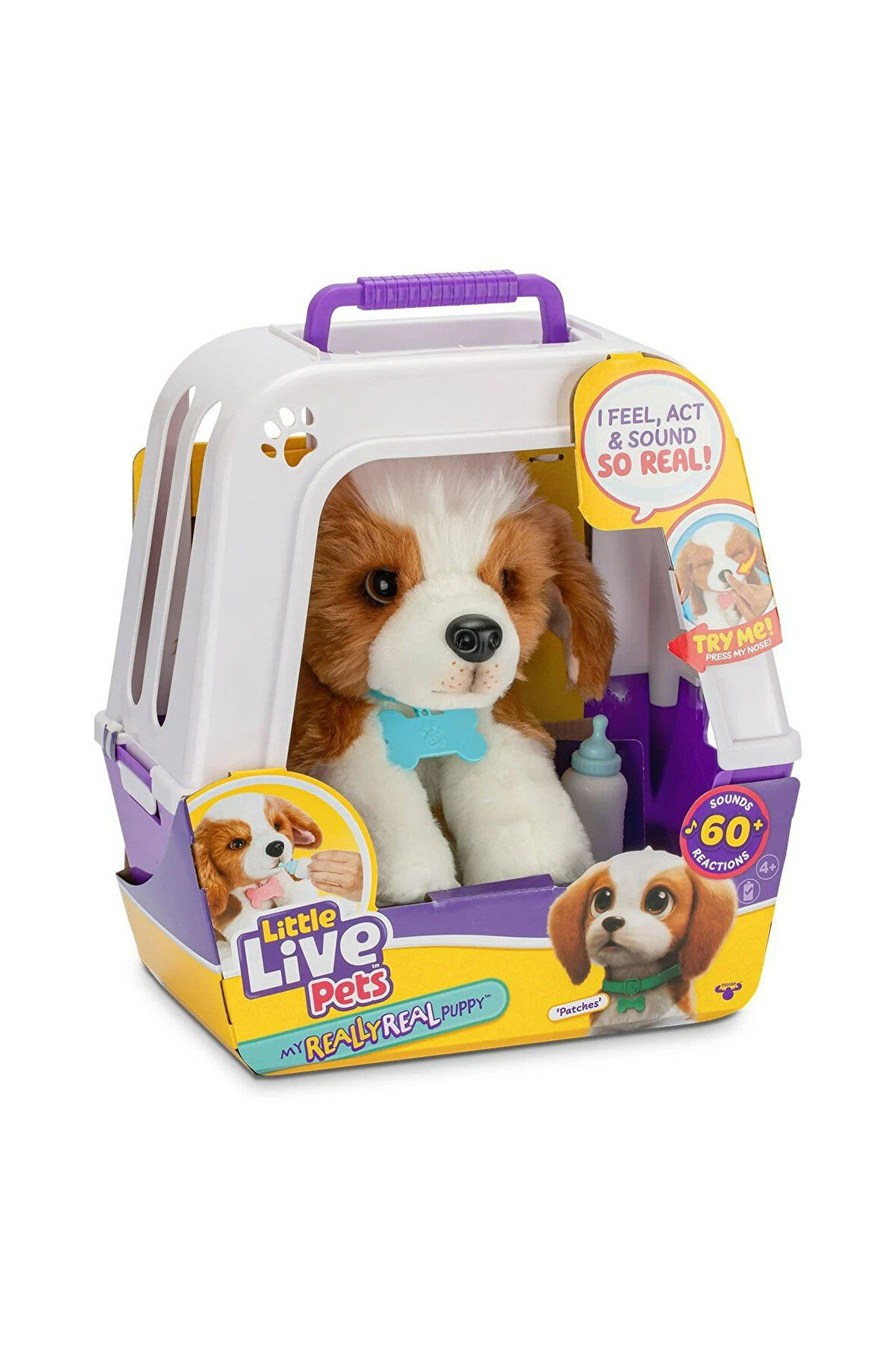 Little Live Pets Sevimli Sesli köpeğim – Gerçekçi Sesli ve Hareketli Etkileşimli Oyuncak Köpek