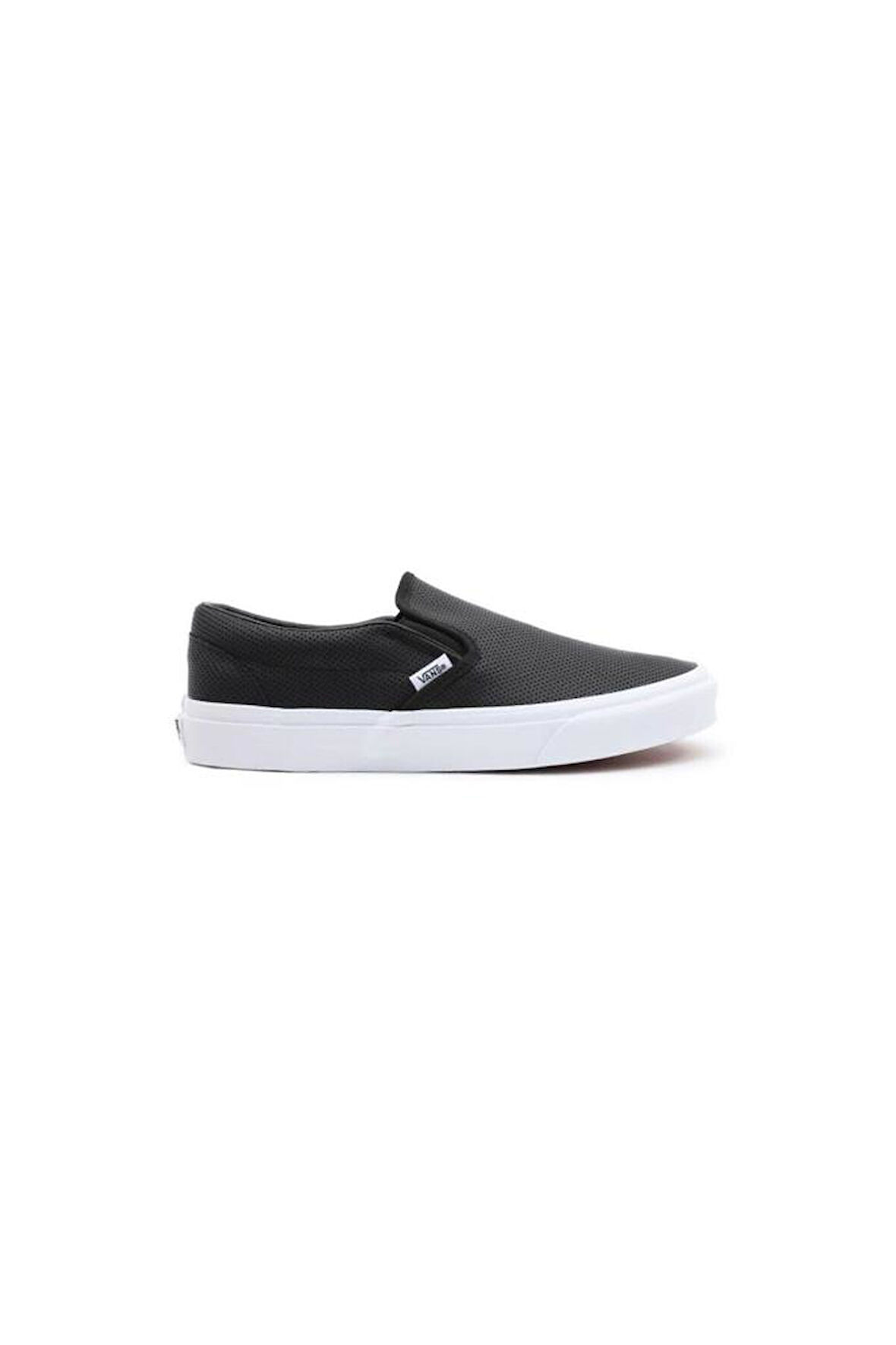 UA Classic Slip-On Deri Siyah Ayakkabı VN000XG8DJ61