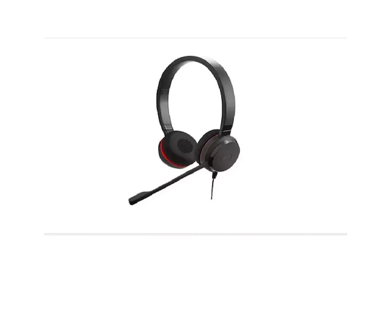 Jabra Evolve2 30 Duo USB-A Kulak Üstü Kulaklık