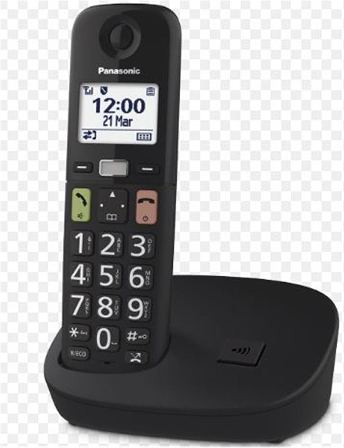 Panasonic KX-TGU110 Siyah Telsiz Dect Telefon