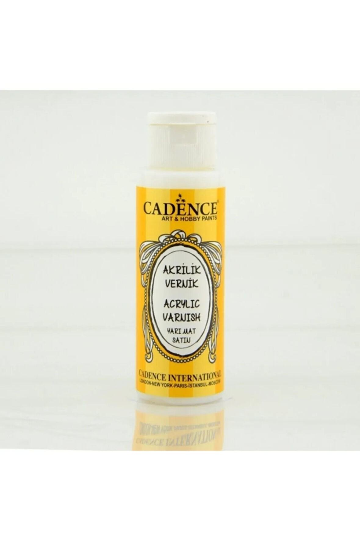 70ml Su Bazlı Akrilik Vernik (Yarı Mat) | Marmara Hobi