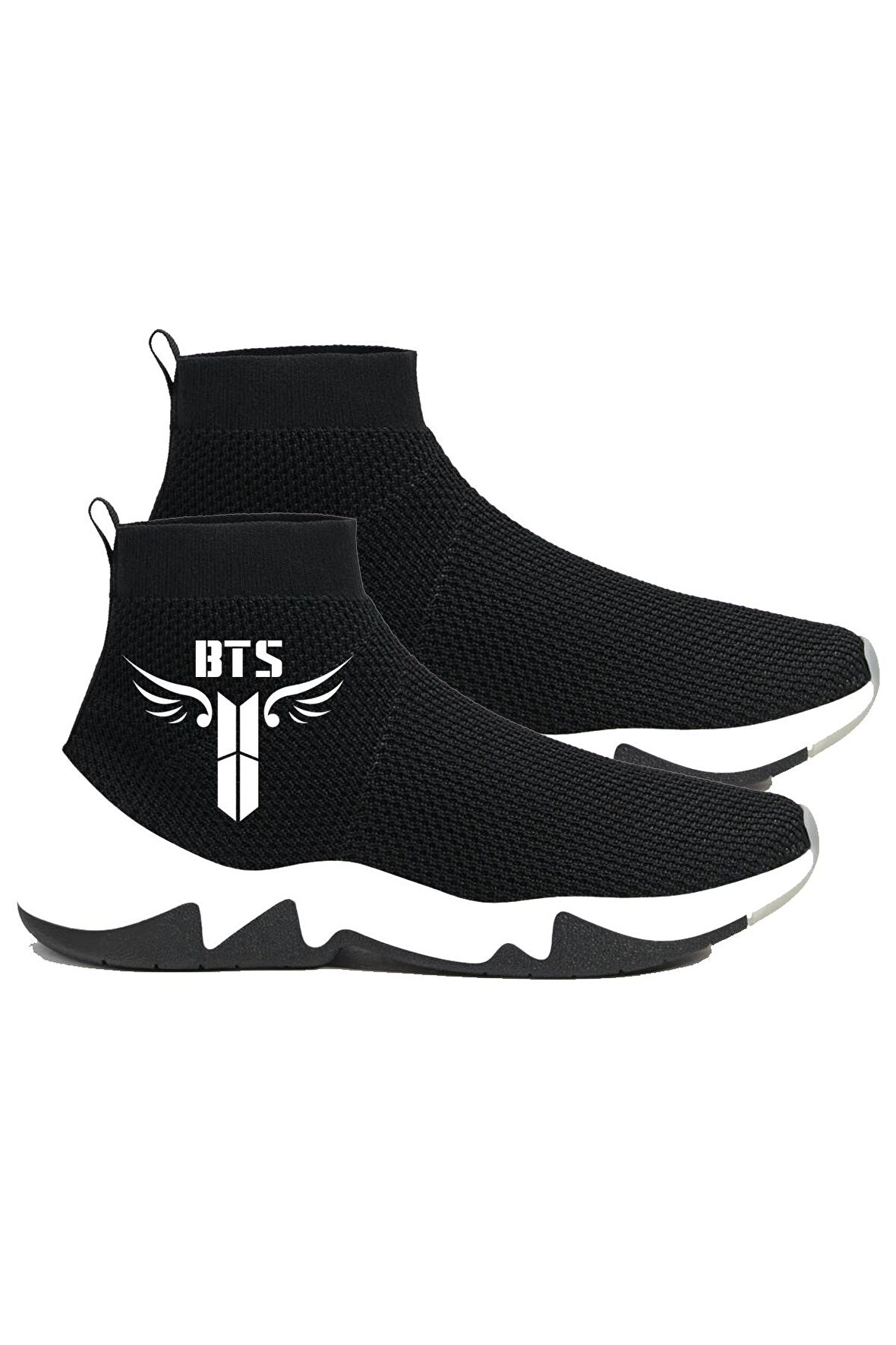 BTS Bangtan Boys Wings Çorap Design Sneaker Spor Ayakkabı