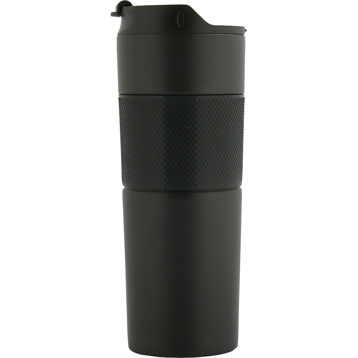 French Press Paslanmaz Çelik Termos (500 ml) - Siyah