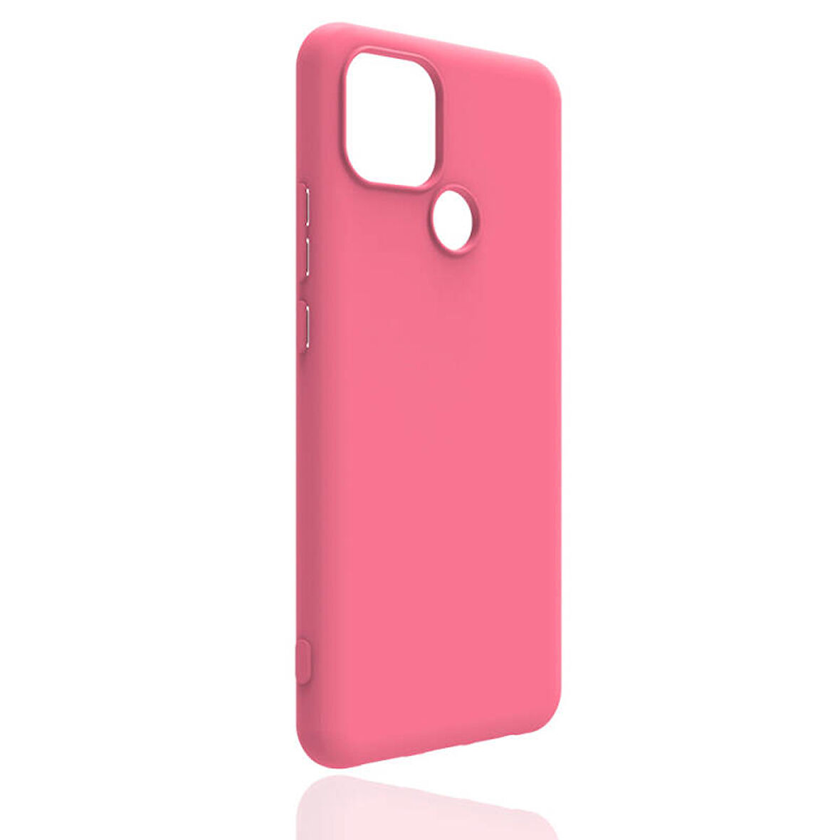 Realme C25Y Kılıf Esnek Yapılı Yumuşak Dokulu Soft Biye Premium Kapak