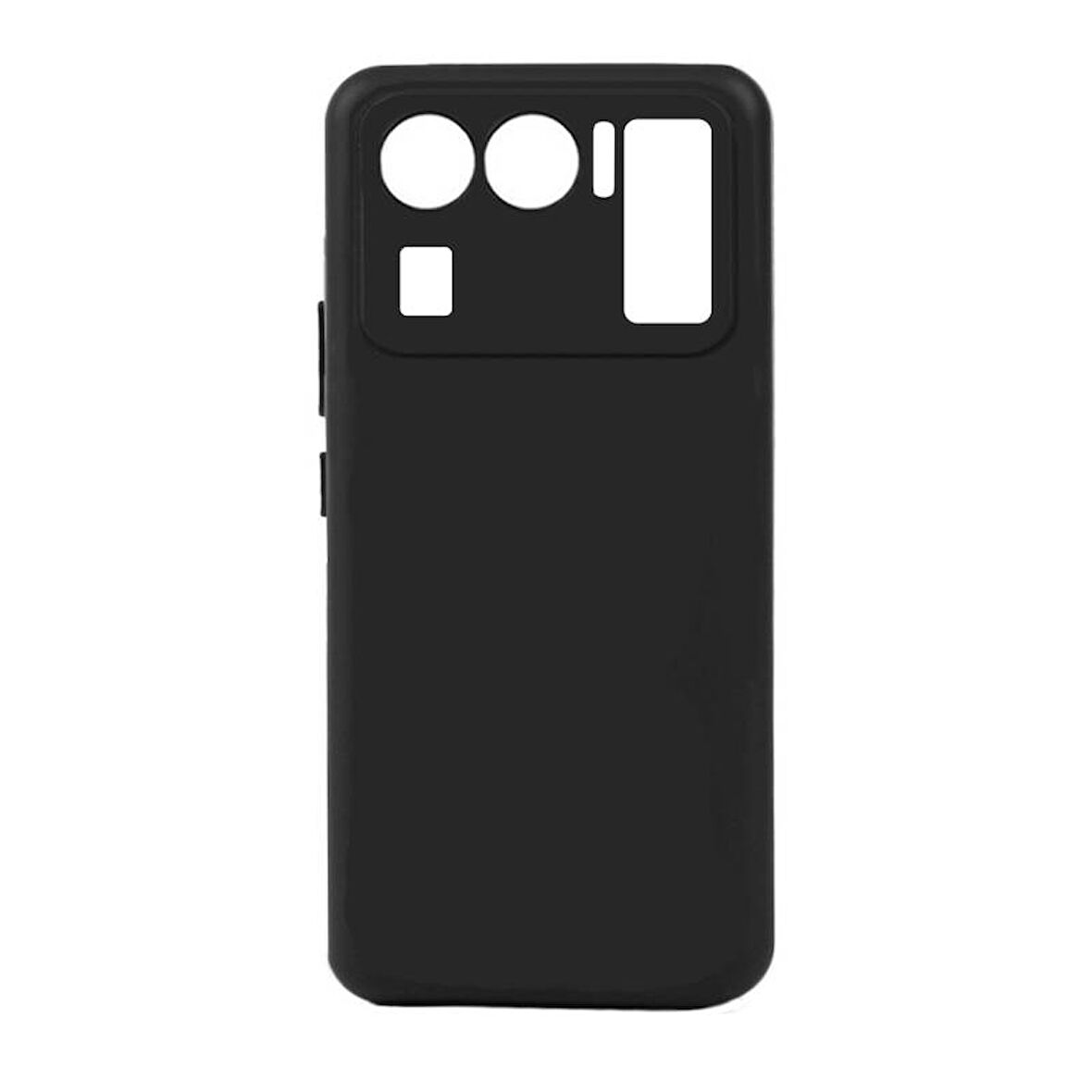 Xiaomi Mi 11 Ultra Kılıf Esnek Yapılı Yumuşak Dokulu Soft Biye Premium Kapak