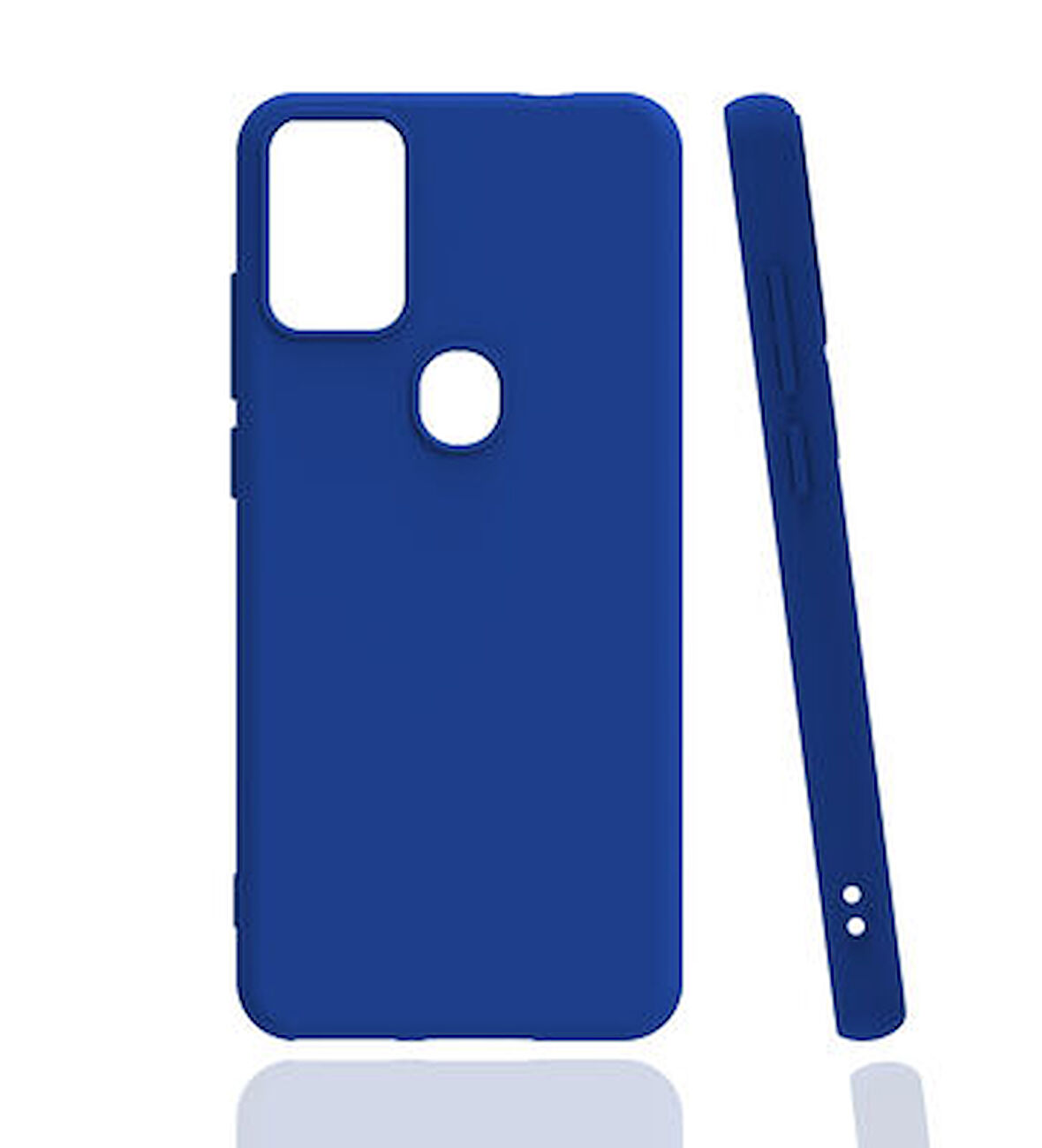 Reeder P13 Blue Max Pro Kılıf Mat Yapılı ve Soft Venice Premium Silikon Kapak