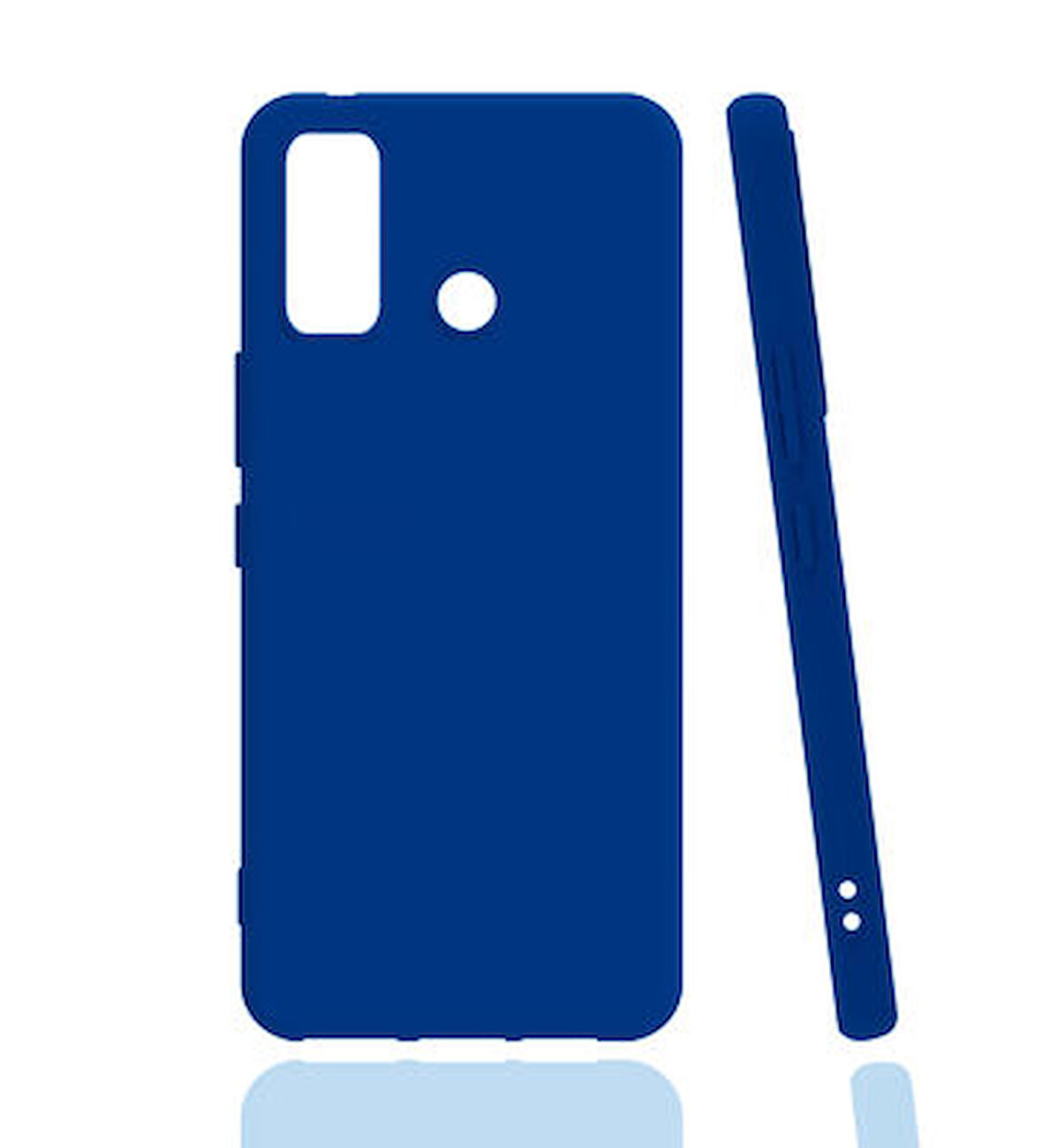 Reeder P13 Blue Max Pro Lite Kılıf Mat Yapılı ve Soft Venice Premium Silikon Kapak