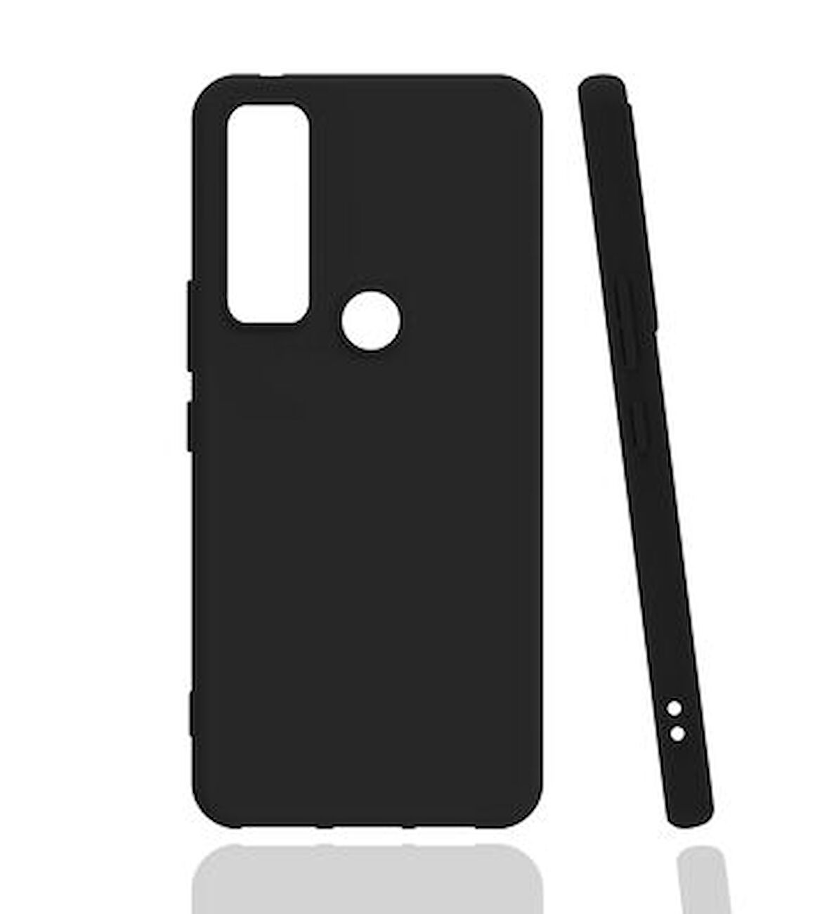 TCL 20 SE Kılıf Mat Yapılı ve Soft Venice Premium Silikon Kapak