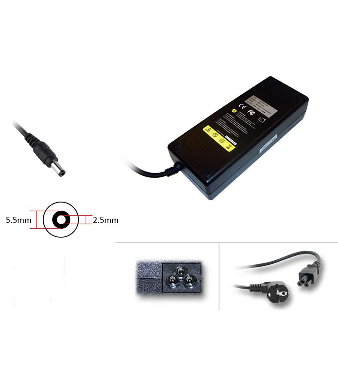 Asus 20V 6A 5.5x2.5 mm Notebook Adaptör Laptop Şarj