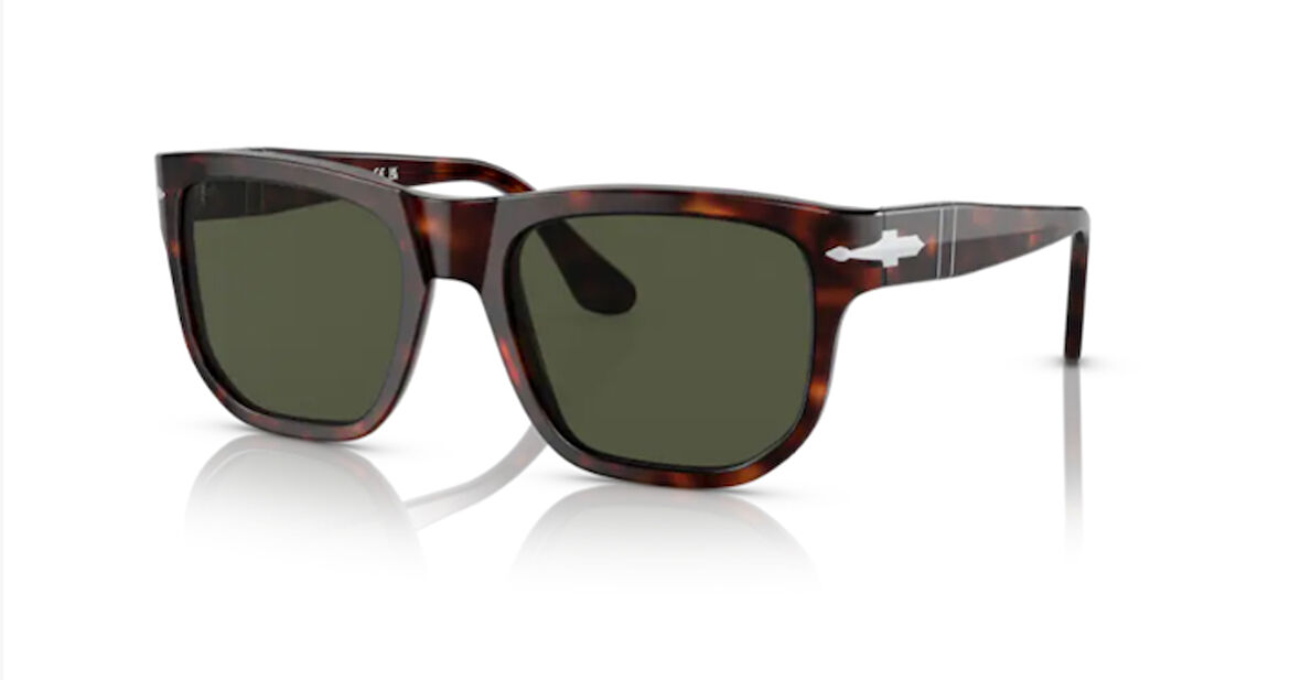 Persol Mod.3306-S C.24/31 52-20 Kahverengi Kırçıllı Erkek Güneş Gözlüğü