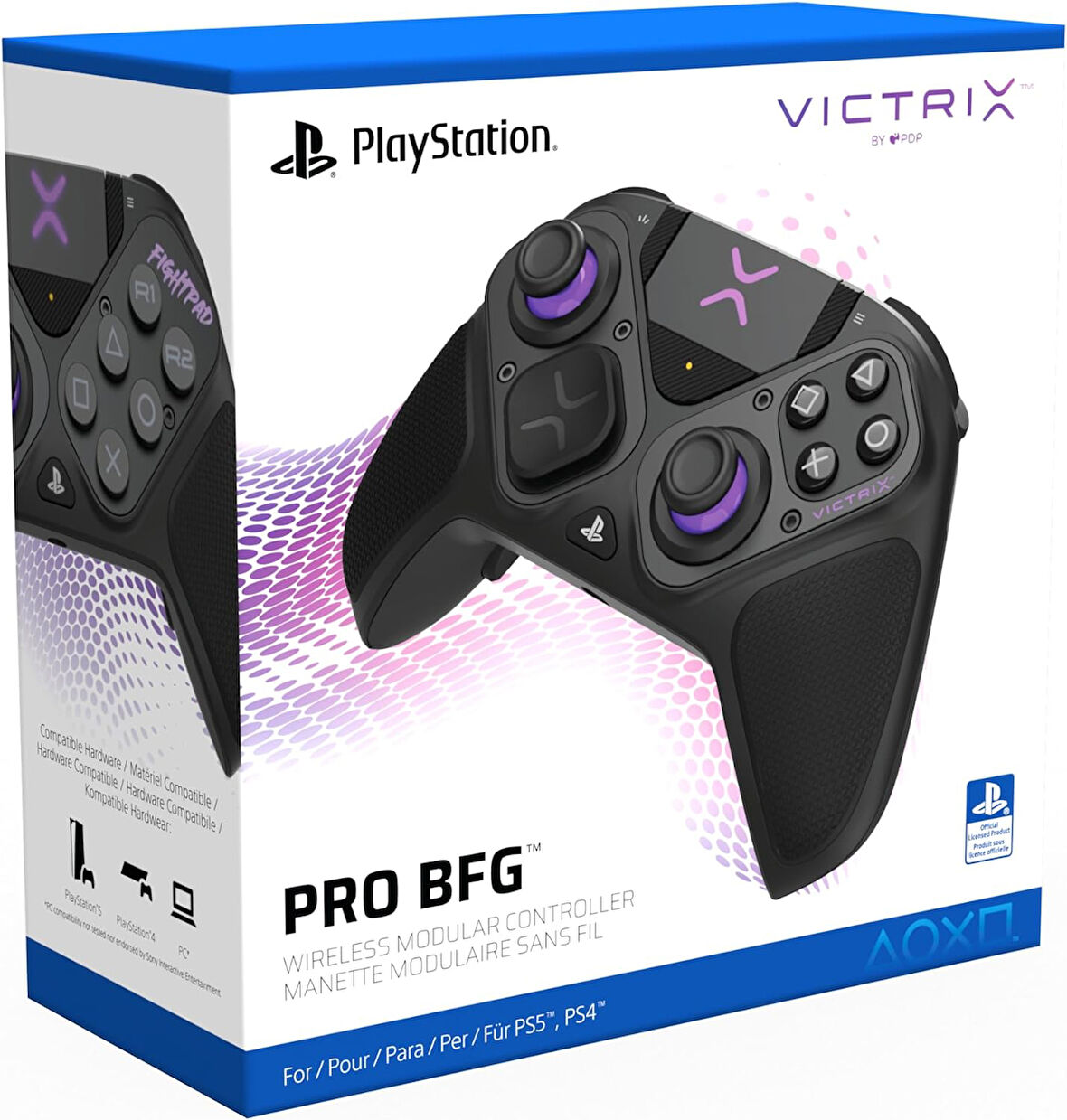 PS5 Victrix PRO BFG Kontroller Kablosuz Lisanslı Controller PC PS4 Uyumlu