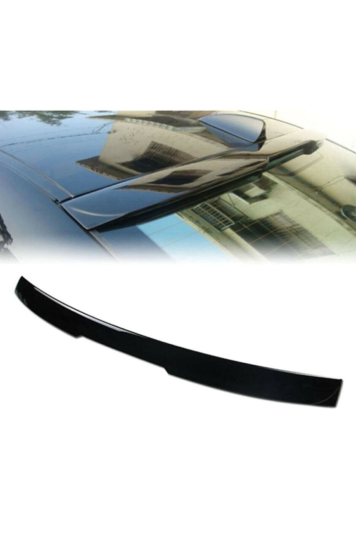 Honda Civic Fd6 Rs Cam Üstü Spoiler Piona Black Spoiler 2006-2011