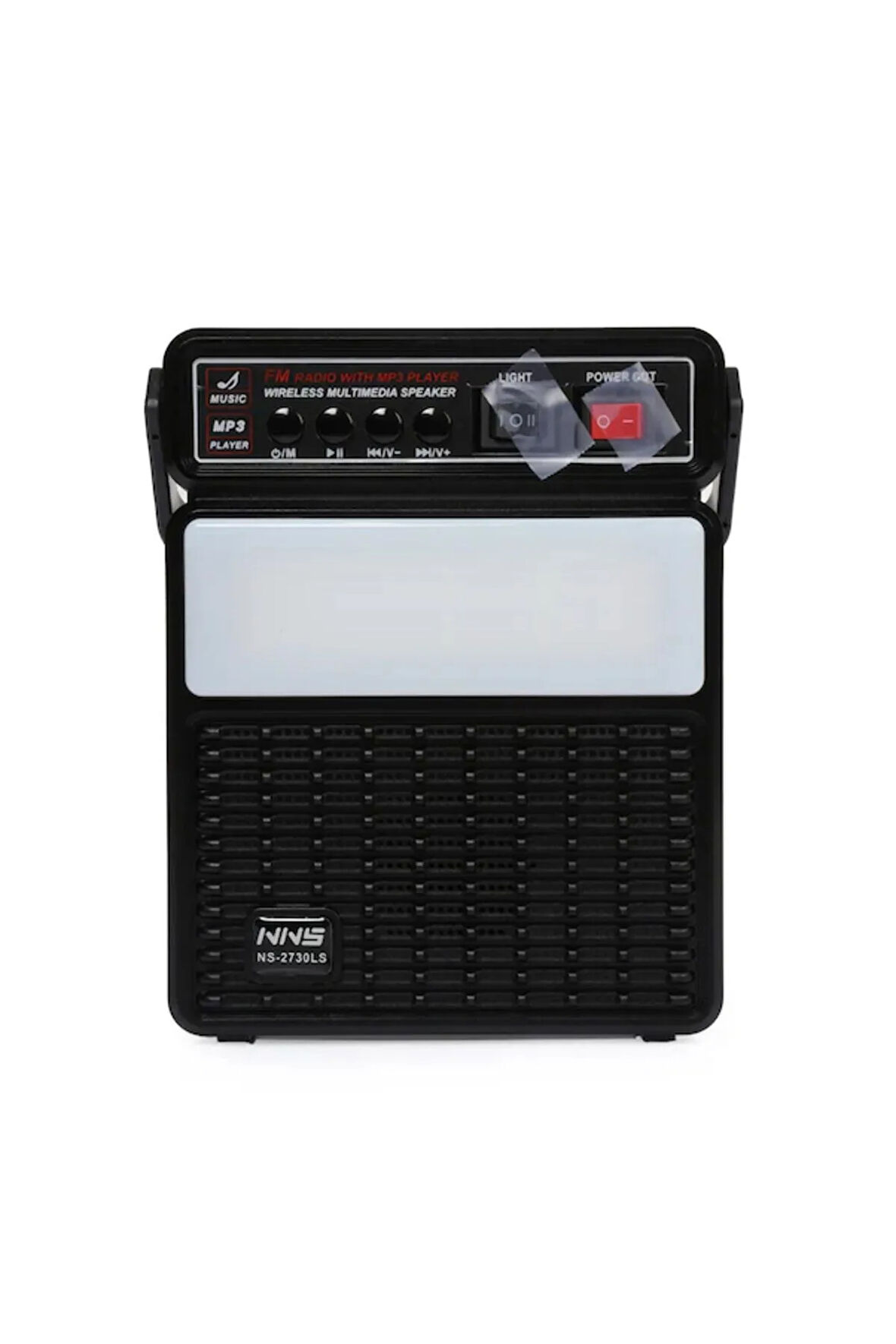 NS-2730LS Güneş Enerjili FM AM SW Bluetooth Portatif Radyo NNS