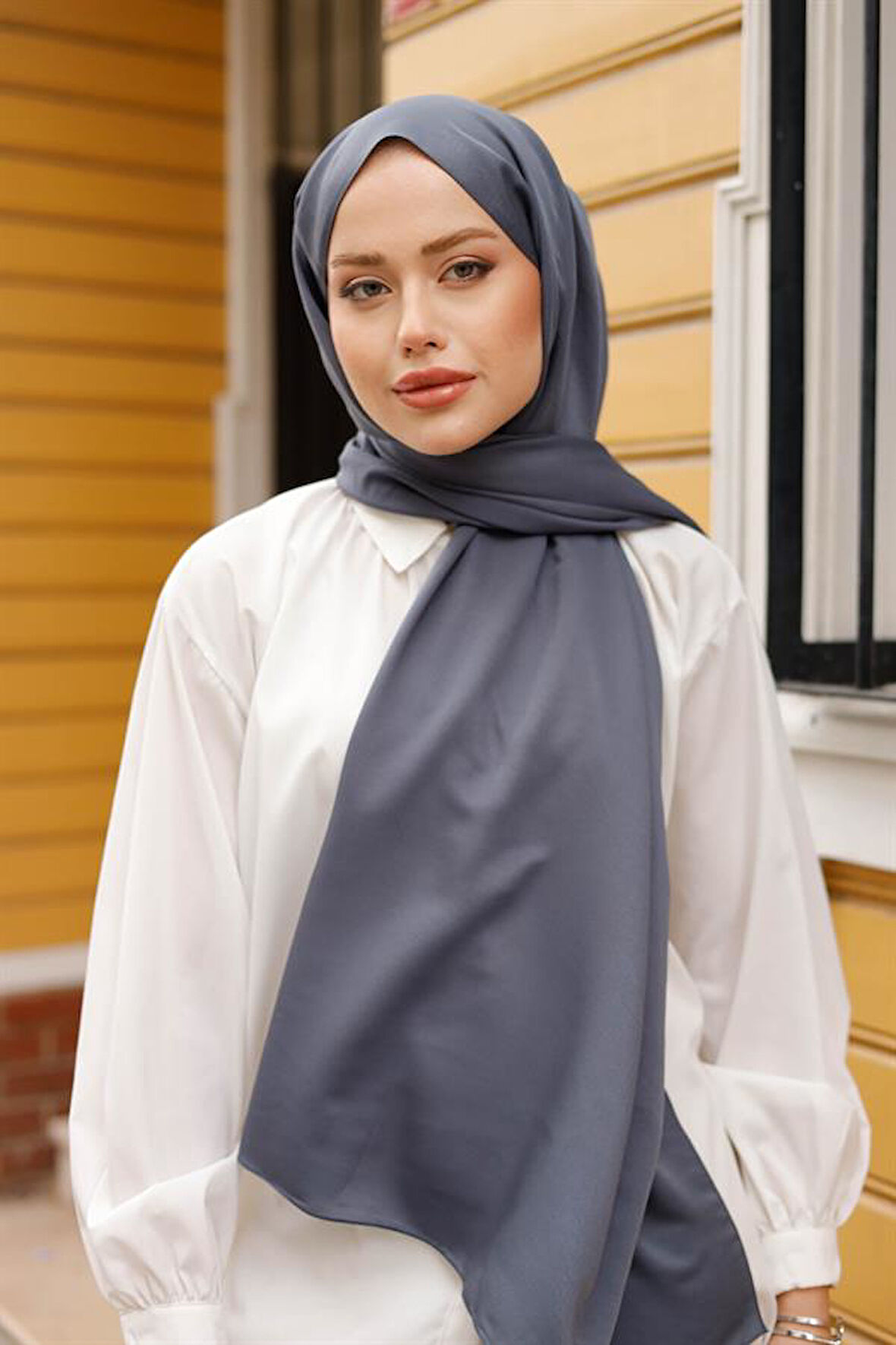 Line Şal Antrasit