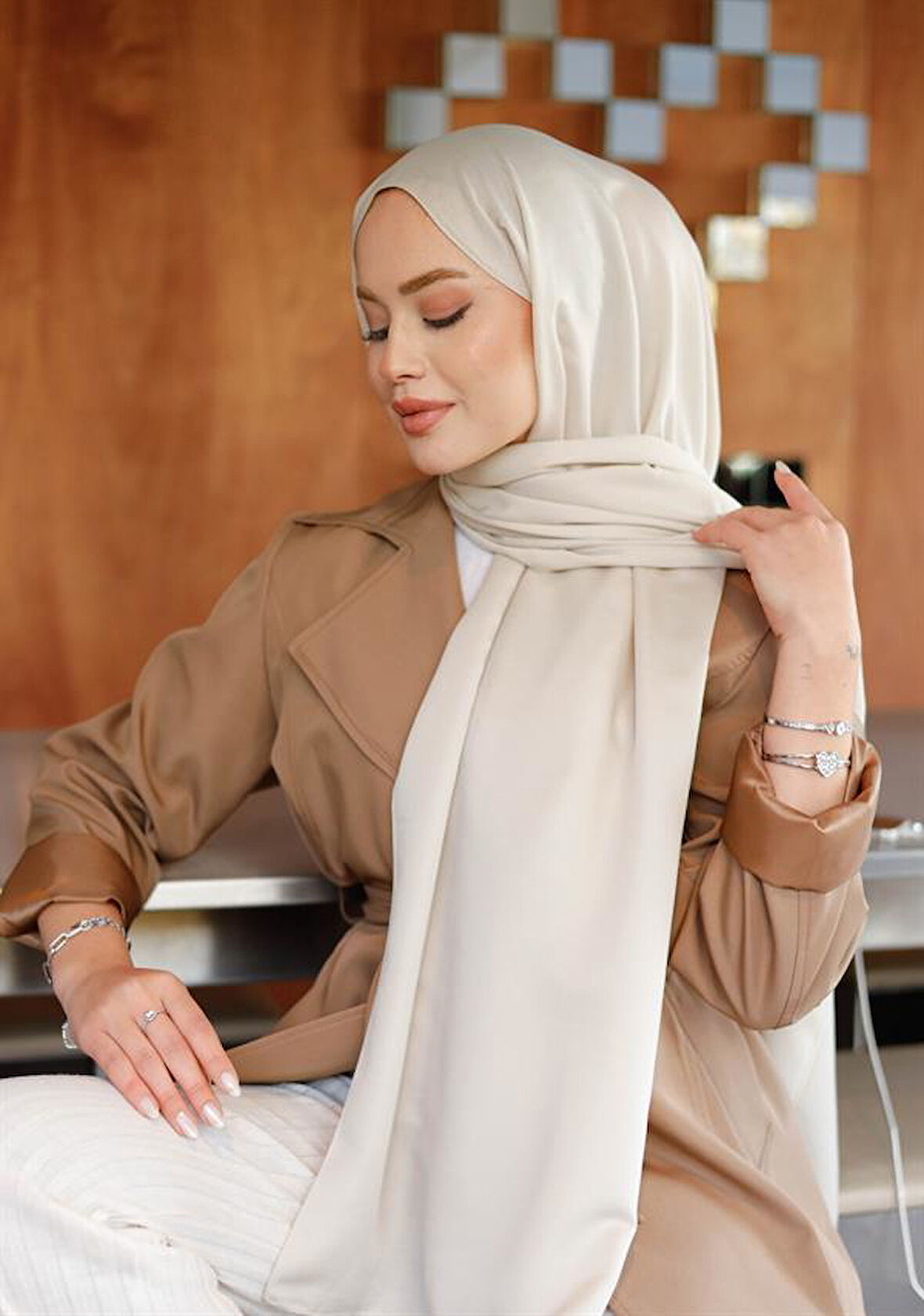 Line Şal Bej