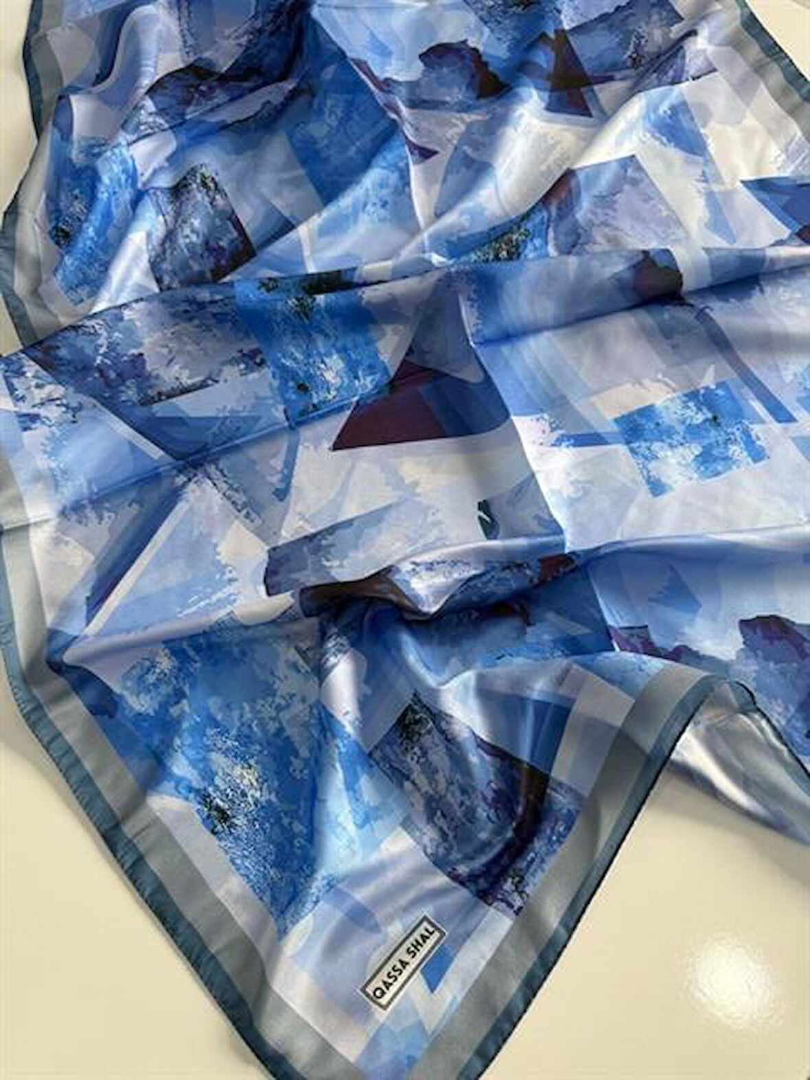 Ice Serisi Şal Saks Mavi