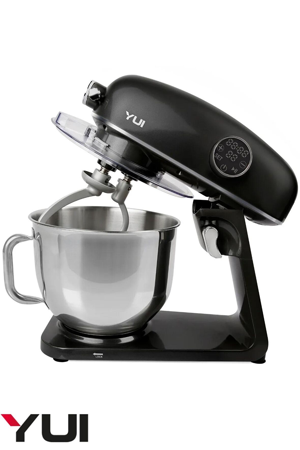 M218 Easy Chef Siyah 1800w 8.0l Kapasite Stand Mikser