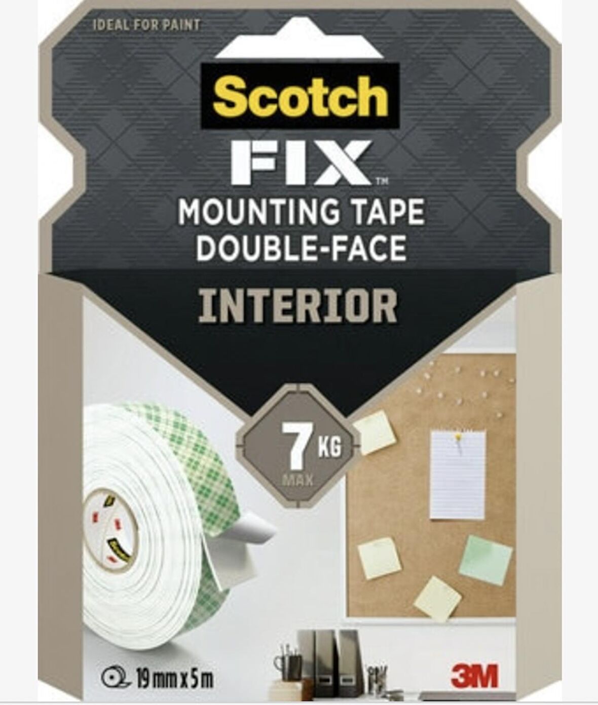 3M SCOTCH FIX 4496G-1950P İÇ MONT.BANDI 19MM*5M