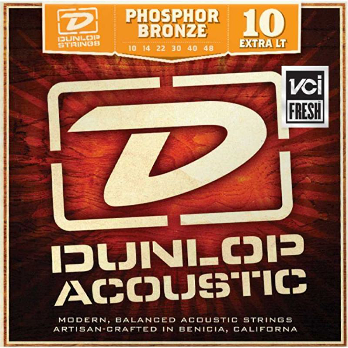 Jim Dunlop DAP1048 Phosphor Bronze Akustik Gitar Teli (10-48)