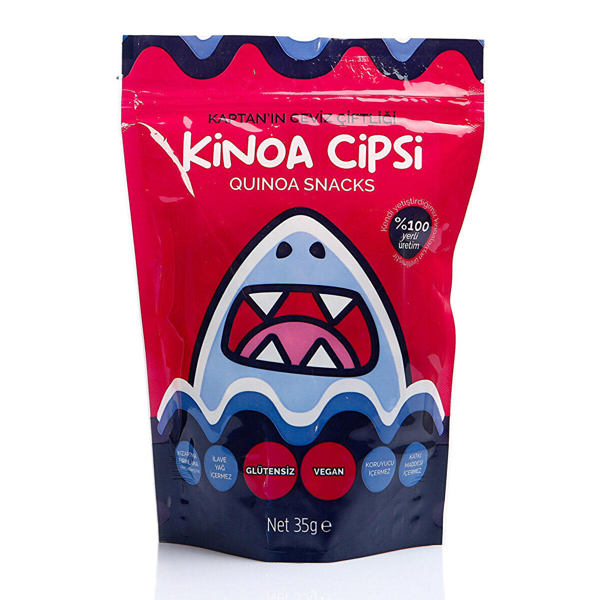 Kinoa Cipsi Glütensiz ve Vegan Sağlıklı Atıştırmalık