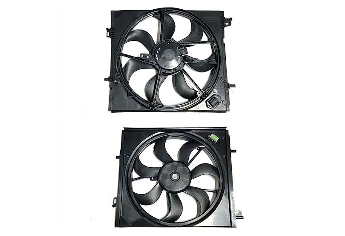 NİSSAN QASHQAİ FAN MOTORU / QASHQAİ DİZEL KOMPLE FAN 2014-2017