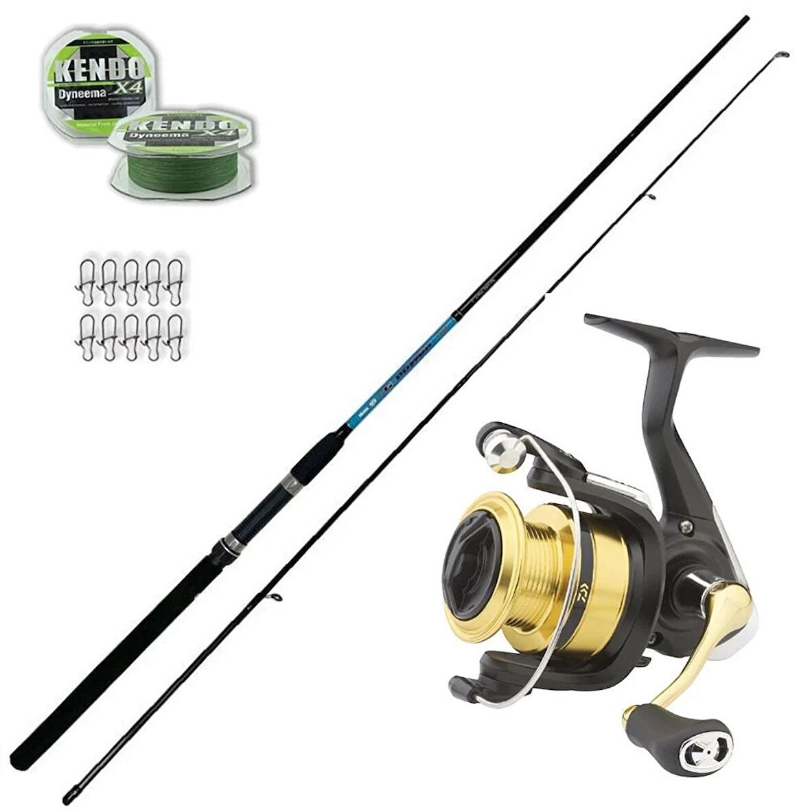 Daiwa RS 3000 - Okuma G-Power 240cm 15-40gr Spin Olta Seti