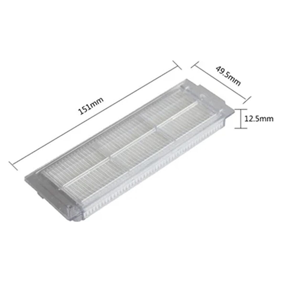 Xiaomi Mop Pro (STYTJ02YM) Uyumlu 2 Parça Yedek Beyaz Filtre Fırça Seti