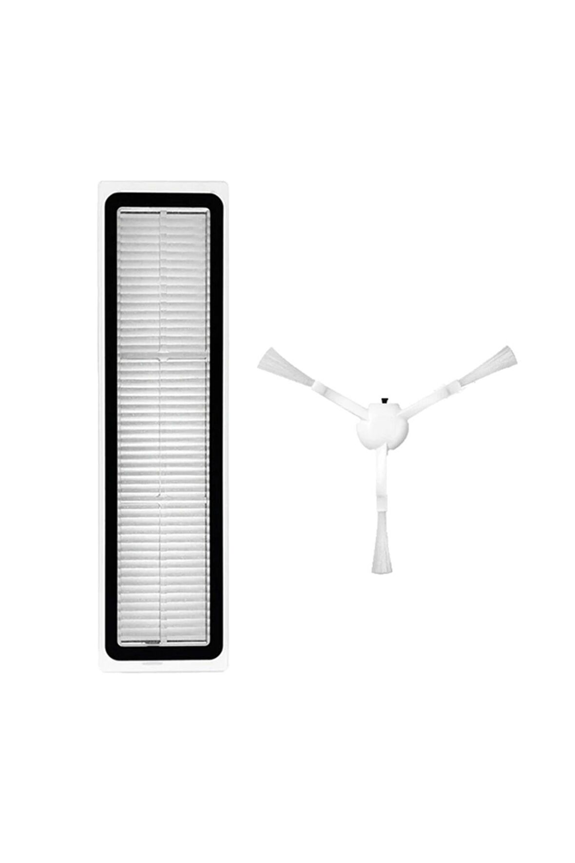 Xiaomi Dreame D9 Uyumlu 2 Parça Yedek Filtre Fırça Seti