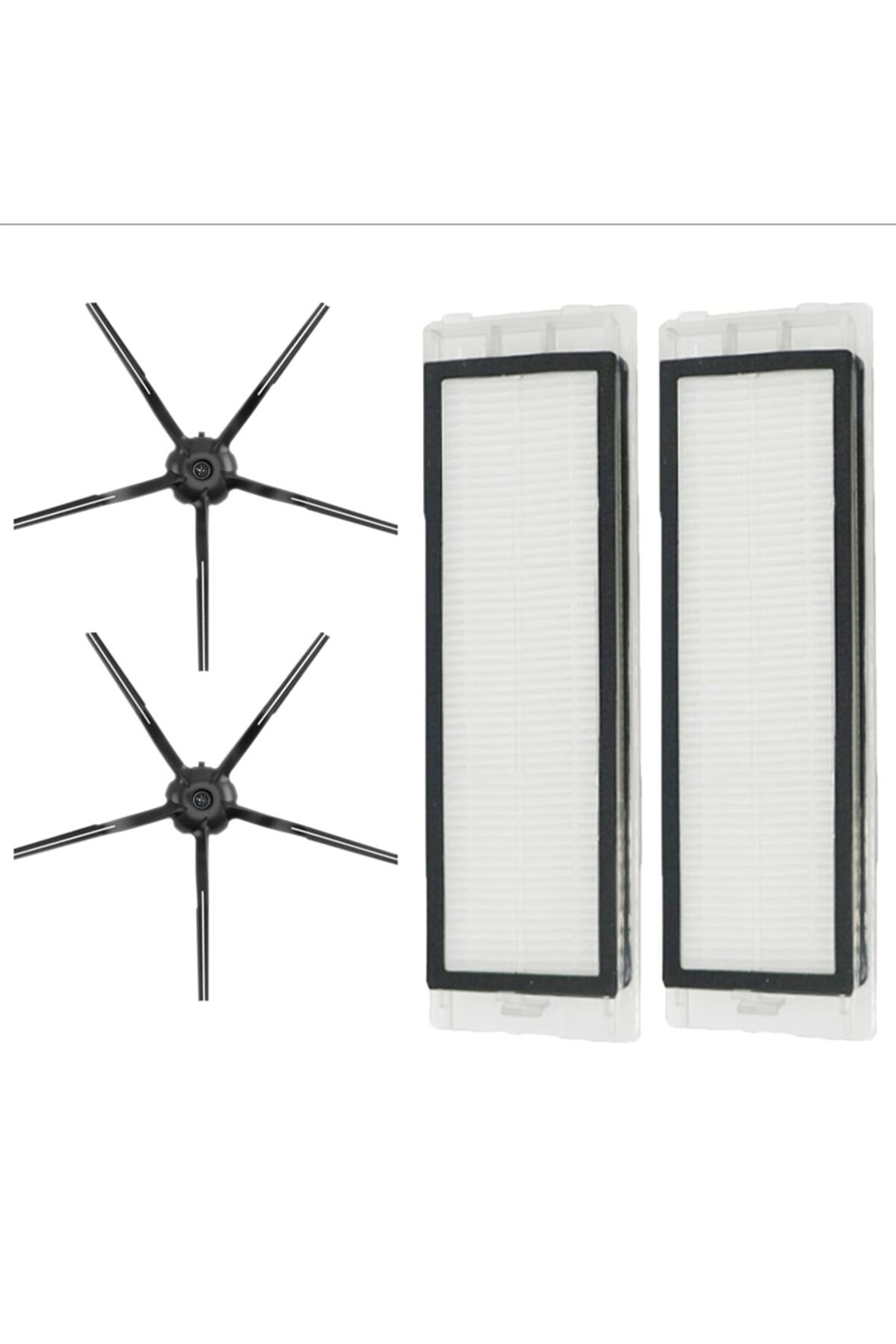 Roborock S6 Pure Robot Cleaner Siyah Uyumlu Filtre Seti - Liteset