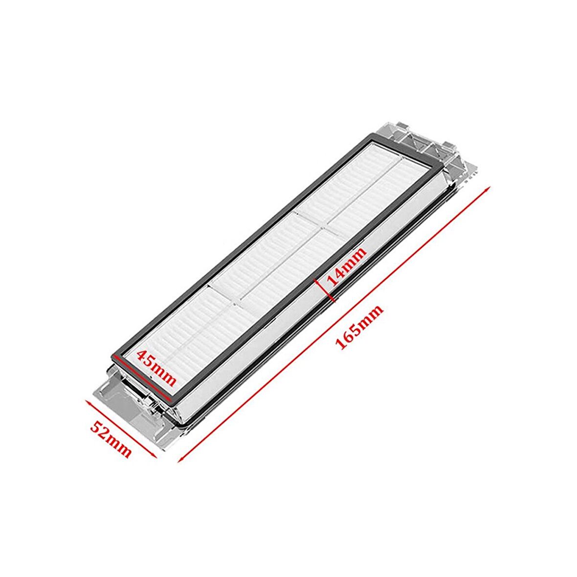 Roborock S6 PURE Robot Cleaner Beyaz Uyumlu Filtre Seti - Liteset