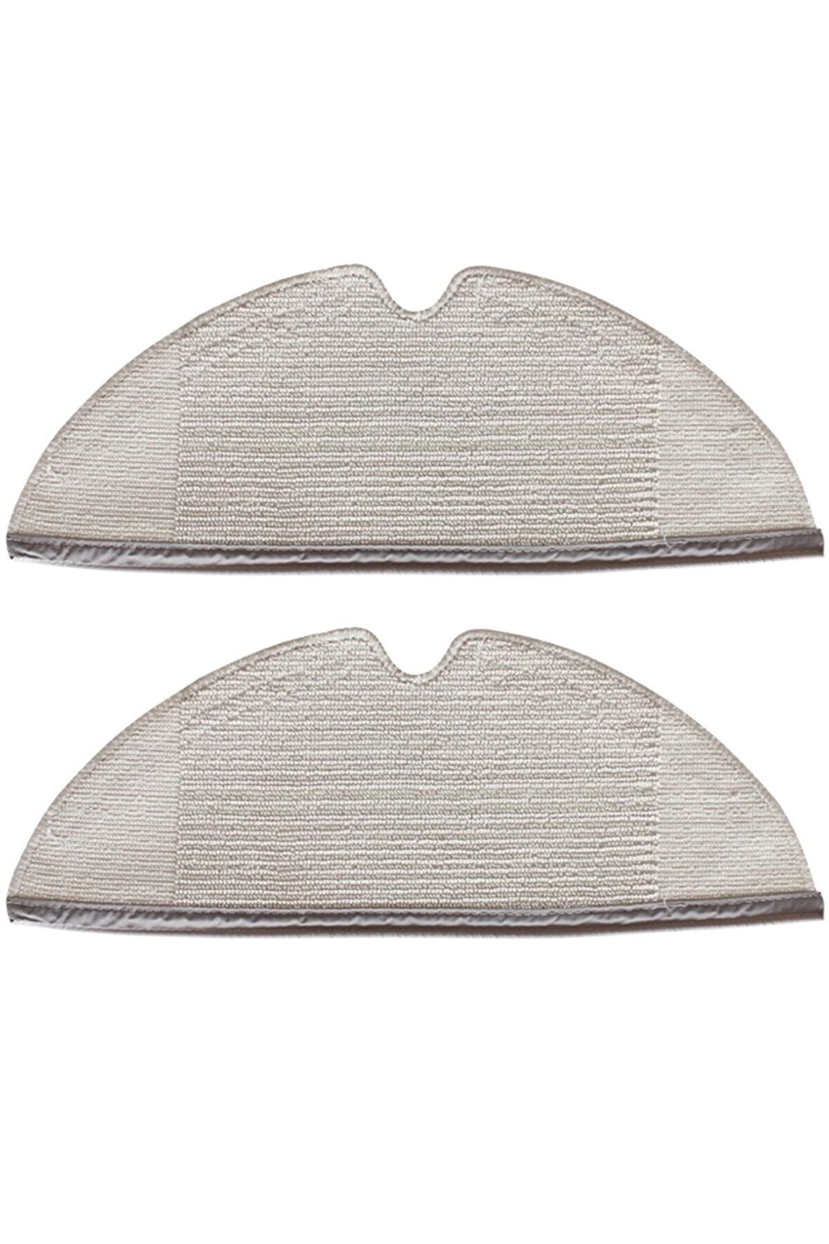 Roborock S55 Vacuum Cleaner Uyumlu 2 Adet Fiber Mop Bezi