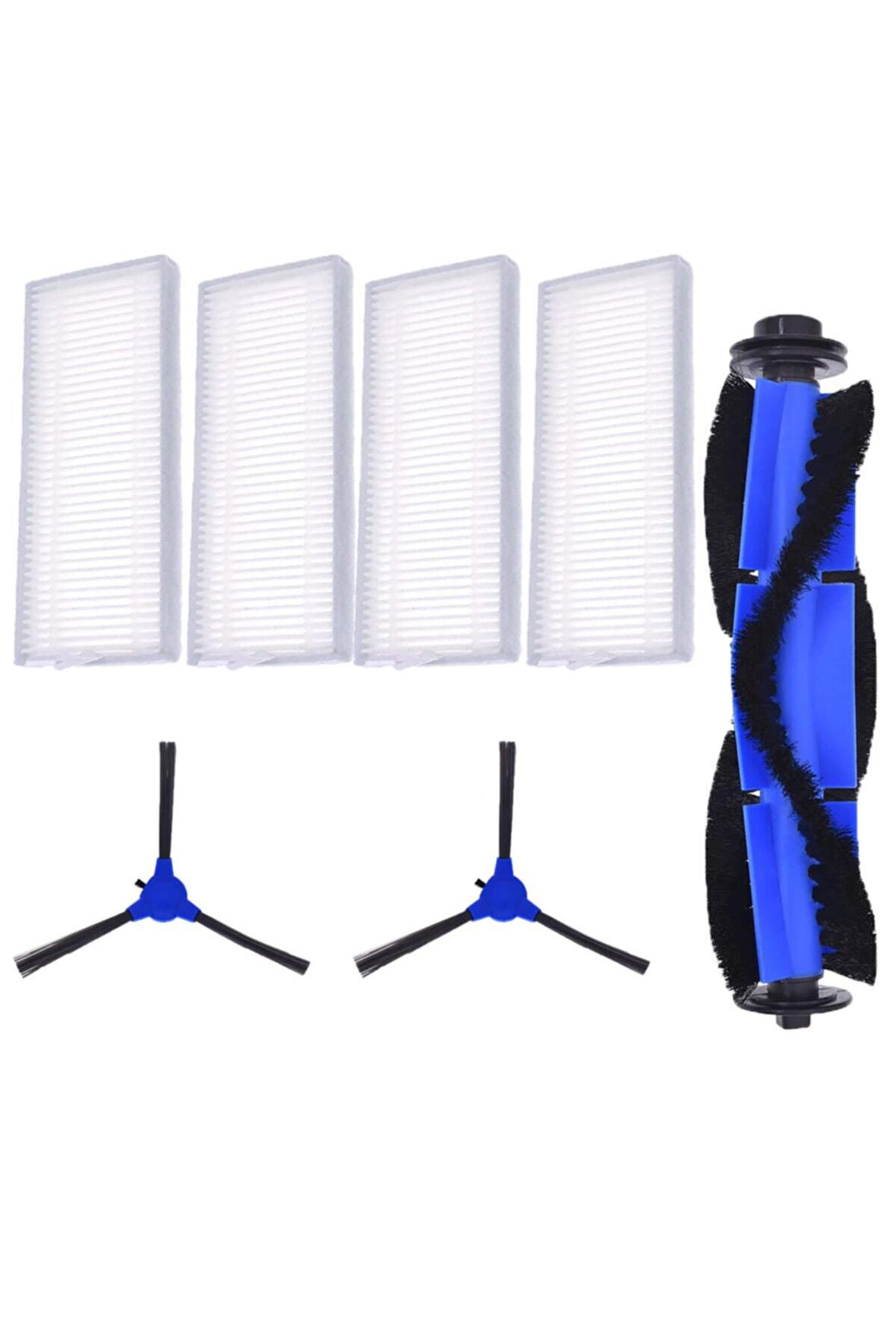 Anker Eufy Robovac 25 Serisi Uyumlu 8 Parça Yedek Filtre Fırça Seti