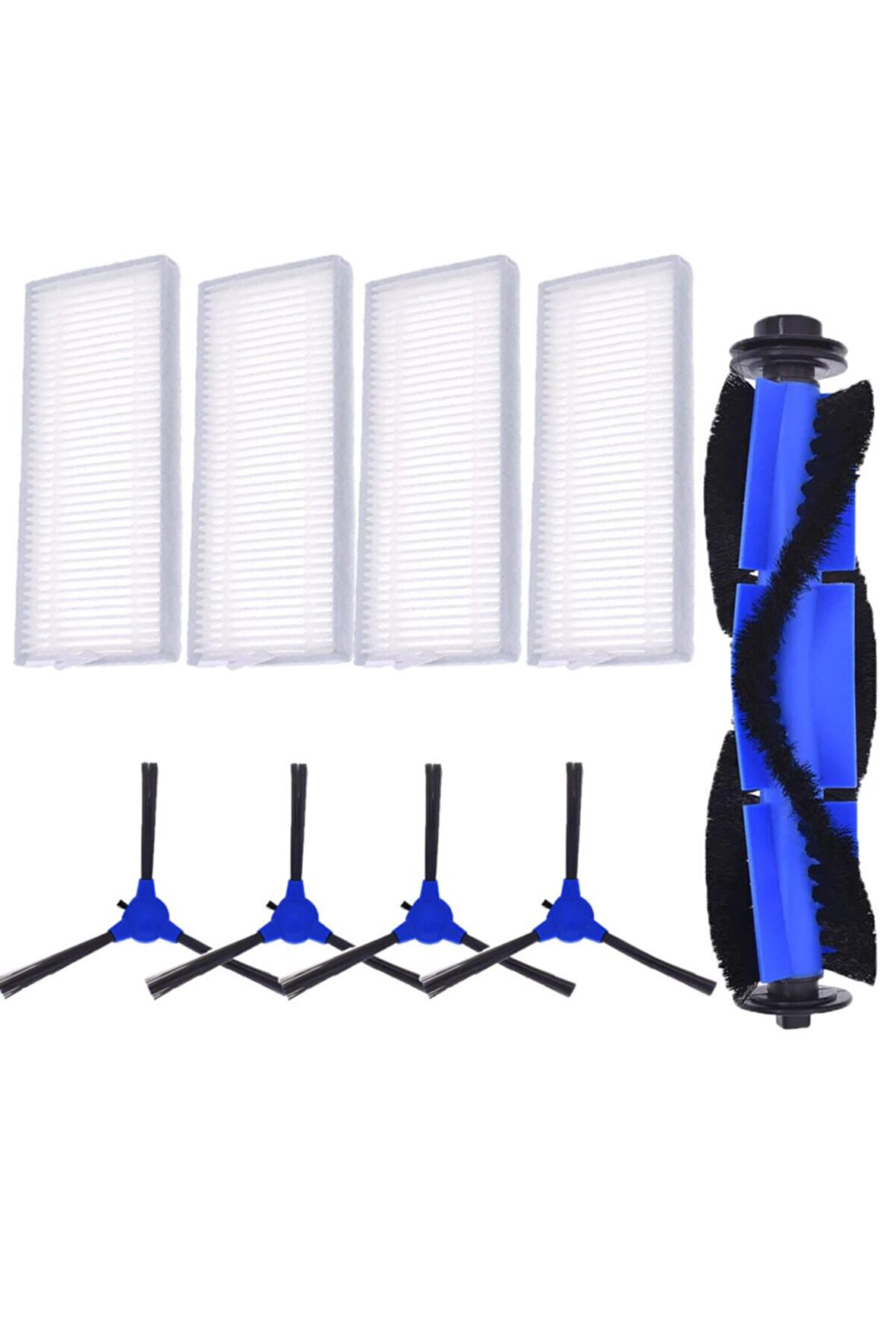 Anker Eufy Robovac 15 Serisi Uyumlu 10 Parça Yedek Filtre Fırça Seti