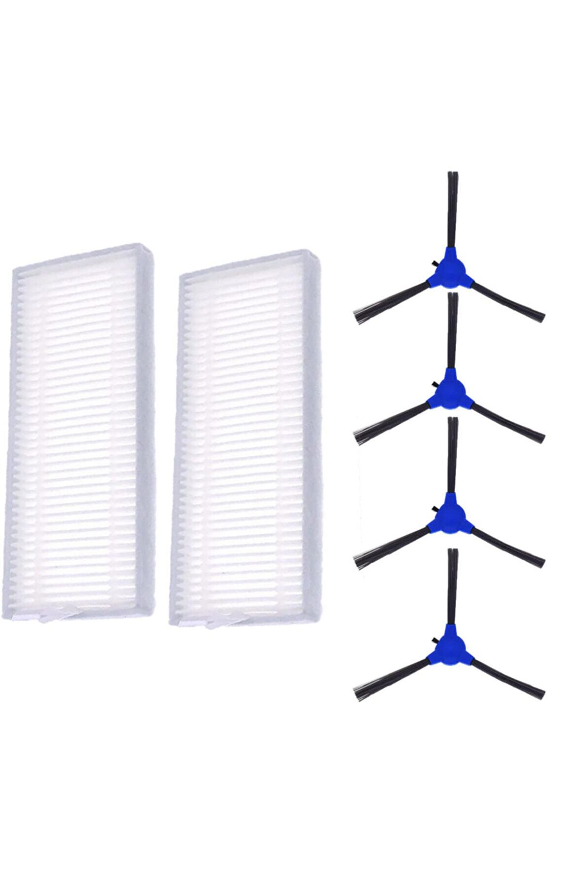 Anker Eufy Robovac 11 Serisi Uyumlu 6 Parça Yedek Filtre Fırça Seti