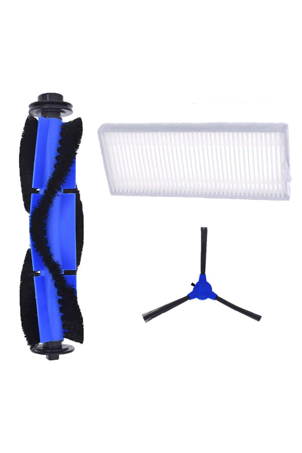 Anker Eufy Robovac 11 Serisi Uyumlu 4 Parça Yedek Filtre Fırça Seti