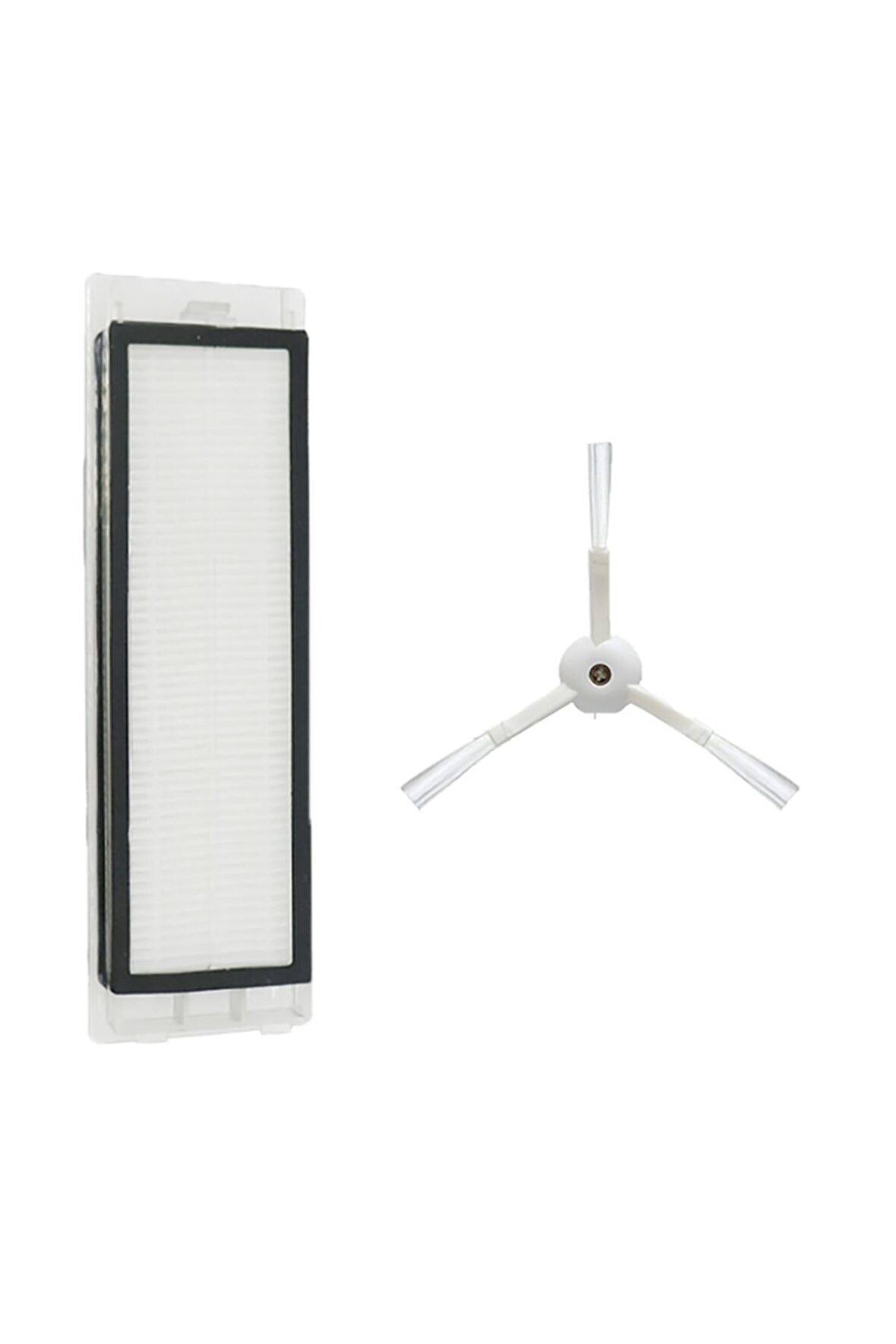 Roborock S50 Uyumlu 2 Parça Yedek Filtre Fırça Seti